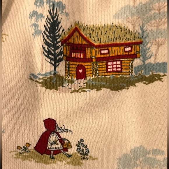 NWT Genuine Kids by Osh Kosh Little Red Riding Hood/Log Cabin Dress- 12 Months - Picture 7 of 11